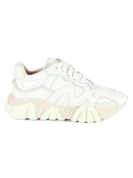 Низкие кроссовки с узором на массивной подошве Versace, белый 0400021162711 | white