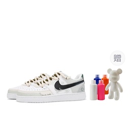 Кроссовки Court Vision 1 Maple Leaf Fluttering, легкие, износостойкие, низкие, мужские, серо-зеленые Nike, Gray Green dh2987-101(team459-枫叶轻扬) | gray green