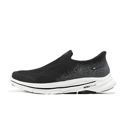 Skechers Мужские повседневные кроссовки GO WALK с износостойким дышащим верхом, черного и белого цвета 216784-bkw | black/white