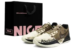 Nike Баскетбольные кроссовки Ja Morant 2 с амортизацией и износостойким покрытием, низкие, мужские, для гражданского строительства, коричневые fd7327-100(team1324-咖木拾光ld） | civil engineering brown