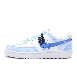 Nike Кроссовки для скейтбординга Court Vision 1 Low Top, синие, мужские dh2987-101(team1035-蓝色蛇星星) | blue