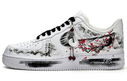 Nike Кроссовки Air Force 1 с низким верхом, противоскользящие, износостойкие, мужские, черно-белые cw2288-111(team35-淡雅墨梅) | black white