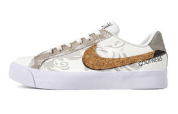 Nike Кроссовки Court Royale AC Pioneering с низким верхом для скейтборда, противоскользящие, мужские, белые, коричневые bq4222-103（team1171-拓荒-单鞋带） | white brown