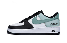 Nike Кроссовки Air Force 1 Ripple Milk Green с низким верхом для скейтборда, нескользящие, мужские, бело-зеленые dv0788-001(team85-涟漪奶绿) | white green