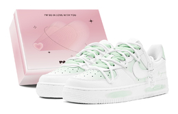 Кроссовки Air Force 1 Low Top для скейтбординга, мужские, светло-зеленые Nike, Light Green cw2288-111(teams-青柠心语男s-box) | light green