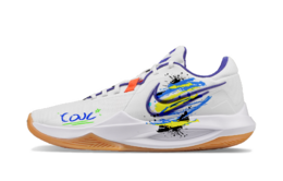 Nike Баскетбольные кроссовки Precision 6 с низким верхом, износостойкие и нескользящие, белые, мужские hv1796-141(team41-炫彩) | white