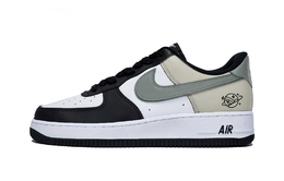 Nike Кроссовки Air Force 1 Puppy Fragment Low Top для скейтбординга, мужские, белые dv0788-001(team85-璀璨雾霾) | white