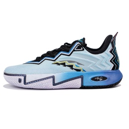 Anta Баскетбольные кроссовки KAI 2 с амортизацией, противоскользящие, с низким верхом и карбоновой пластиной, синие, мужские 112531111s-1(team柒-欧文2浸染蓝) | blue