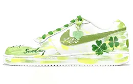 Nike Низкие противоскользящие кроссовки для скейтбординга EBERNON, мужские, белые, зеленые aq1775-100(team169-森屿漫迹) | white green