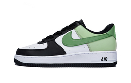 Nike Кроссовки Air Force 1 Colourful Matcha Slip с низким верхом для скейтборда, мужские, белые, зеленые dv0788-001(team85-斑斓抹茶) | white green