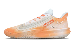 Nike Баскетбольные кроссовки Precision 7, низкие, белые, мужские fn4322-100(team1150-惊鸿过隙) | bright orange white