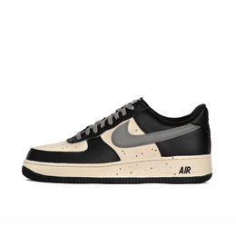 Nike Кроссовки Air Force 1 для скейтбординга, износостойкие, нескользящие, низкие, мужские, бежево-черные dv0788-001(team186-暮光夜曲) | beige black