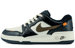 Nike Легкие и дышащие низкие кроссовки для скейтбординга Full Force Low, мужские, бежево-черные fb1362-101(team97-1墨渊星河) | beige black