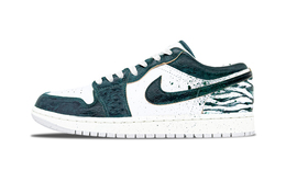 Баскетбольные кроссовки Air 1 Low Top Vintage, мужские, цвет Jasper Jordan, Jasper fq7687-300(team1034-涟漪) | jasper