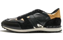 Valentino Кроссовки Rockrunner 'Black Gold Camo' wy0s0723gyegg1 | original shoe box included