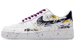 Nike Кроссовки Air Force 1 Low Top для скейтбординга, мужские, белые, фиолетовые cw2288-111（team260-放氧计划qd） | white purple