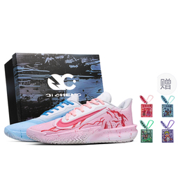 Nike Баскетбольные кроссовки Precision 7 Low Top мужские, розово-синие fn4322-100(team63-粉蓝鸳鸯sbox) | pink blue[special shoe box]