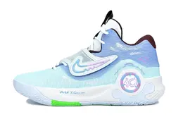 Nike Баскетбольные кроссовки KD Trey 5 X Ice Blue Fantasy с амортизацией, дышащие, с низким верхом, с поддержкой, светло-голубые, мужские dj7554-014(team616-冰蓝幻想) | light blue
