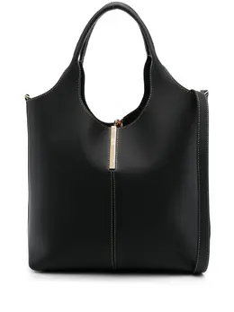 Tod's: Чёрная сумка-шоппер 