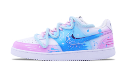 Nike Кроссовки для скейтбординга Court Vision 1, мужские, низкие, синие/розовые dh2987-101(team620-蓝波粉沫) | pink blue