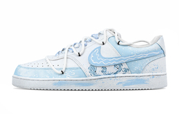 Nike Кроссовки Court Vision 1 Summer Wave с низким верхом, противоскользящие, износостойкие, мужские, светло-синие dh2987-101(team459-夏日的海浪) | light blue