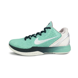 Nike Баскетбольные кроссовки Zoom Kobe 6 мужские низкие, цвет зеленый/черный/белый fq3546-100（team1076-蒂芙尼绿） | green