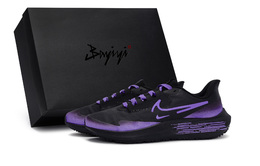 Nike Кроссовки Air Zoom Pegasus 39 с низким верхом, противоскользящие, износостойкие, мужские, черно-фиолетовые do7625-001(team80-星穹远征紫s-box) | black purple