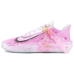 Nike Баскетбольные кроссовки Precision 7, низкие, мужские, фиолетовые/розовые/белые/черные fn4322-100(team545-樱花季) | purple pink