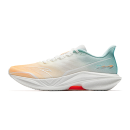 Anta Кроссовки для бега Horsepower 5.0 с амортизацией, дышащие, нескользящие, низкие, мужские, белые, зеленые, оранжевые 112525583-14 | white green orange