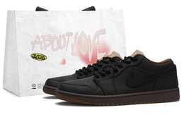 Jordan Баскетбольные кроссовки Air 1 Truffle Cocoa Low Top Vintage, мужские, темно-коричневые hf5753-221(team645-松露可可) | dark brown