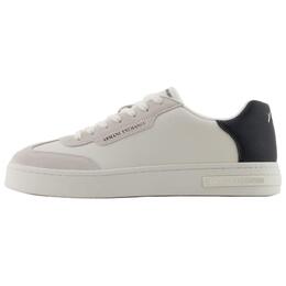 Armani Exchange Кроссовки для скейтбординга AE Low Top, белые, мужские xux250xv948n480 | white