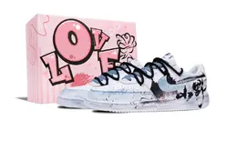 Nike Кроссовки Court Vision 1 Mountain Wilderness с низким верхом, противоскользящие, износостойкие, мужские, черные dh2987-101(team441-男款-峦野-限定礼盒) | black