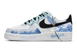 Nike Низкие износостойкие кроссовки для скейтбординга Air Force 1, мужские, синие cw2288-111(team683-青云) | blue