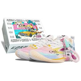 Баскетбольные кроссовки Instneous 1 с низким верхом, амортизирующие, противоскользящие, износостойкие, резиновые, мужские, радужного цвета Anta, Rainbow Box 912411110q-1(team252-追梦时光-box) | rainbow box