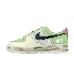 Nike Кроссовки Air Force 1 Low Top для скейтбординга, мужские, зеленые cw2288-111（team709-野意•踏春） | green