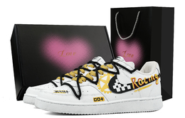 Nike Кроссовки Court Vision 1 с низким верхом, противоскользящие, износостойкие, мужские, желтые dh2987-101(team1171-racing礼盒） | yellow