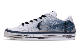 Nike Кроссовки для скейтбординга Court Legacy, низкие, мужские, синие/белые dh3162-100(team691-雨落云山） | blue white