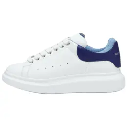 Alexander McQueen Кроссовки Oversized Blue White 705060wiagn9044 | white blue