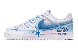 Nike Кроссовки Court Vision 1 Lang с низким верхом, противоскользящие, износостойкие, мужские, светло-голубые dh2987-101(team441-男款-朗朗) | light cyan