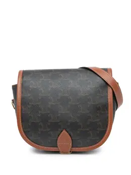 Céline Pre-Owned: Коричневая сумка через плечо 