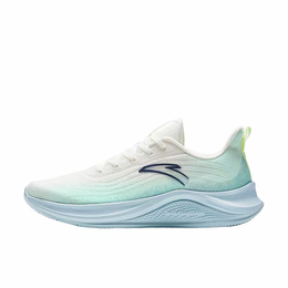 Anta Низкие кроссовки для бега с амортизацией, противоскользящие и износостойкие, мужские, белые, синие 912335571-3(team579-薄荷绿) | white blue