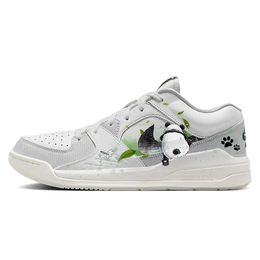 Jordan Баскетбольные кроссовки Stadium 90 Vintage, низкие, мужские, зеленые/белые hv4092-100(team56-飘叶熊猫) | white