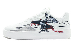 Anta Нескользящие, амортизирующие, износостойкие, низкие кроссовки для скейтбординга, мужские, белые, черные, красные 912418001q-2（team631-云中白鹤） | white black red