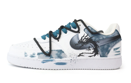 Nike Кроссовки Court Vision 1 Mayfly Dragon Walk Double Shoelace Low Top для скейтбординга, мужские, темно-синие dh2987-101(team773-蜉蝣龙行双鞋带） | navy blue