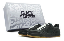 Nike Кроссовки для скейтбординга Full Force Low Top, мужские, черные hj7262-100(team108-男款黑骑士) | black