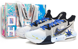 Баскетбольные кроссовки Air Max Impact 3 с защитой от скольжения, износостойкие, низкие, мужские, цвет "звездная ночь" Nike, Starry Night Blue dc3725-100(team400-雾蓝星轨男款蓝) | starry night blue