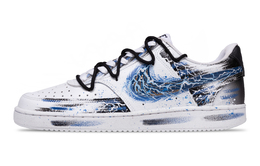 Nike Кроссовки для скейтборда Court Vision 1 Traces Of The Sky с противоскользящим покрытием, износостойкие, низкие, мужские, сине-белые dh2987-101(team73-天空之痕) | blue white