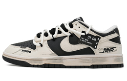 Nike Кроссовки для скейтбординга Dunk Low Top, мужские, черно-белые ib4620-141（team682-量子灰烬） | black white