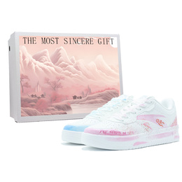 Anta Низкие противоскользящие амортизирующие кроссовки для скейтбординга, мужские, синие, розовые, разные размеры 912418001q-2（team631-梦幻蓝翼s） | blue pink mismatched