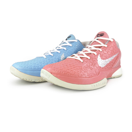 Nike Баскетбольные кроссовки Zoom Kobe 6 'All Star 2.0' All Star 2.0 с амортизацией и износостойкостью, низкие, мужские, розово-синие fq3546-100（team258-珠光粉蓝） | pink blue